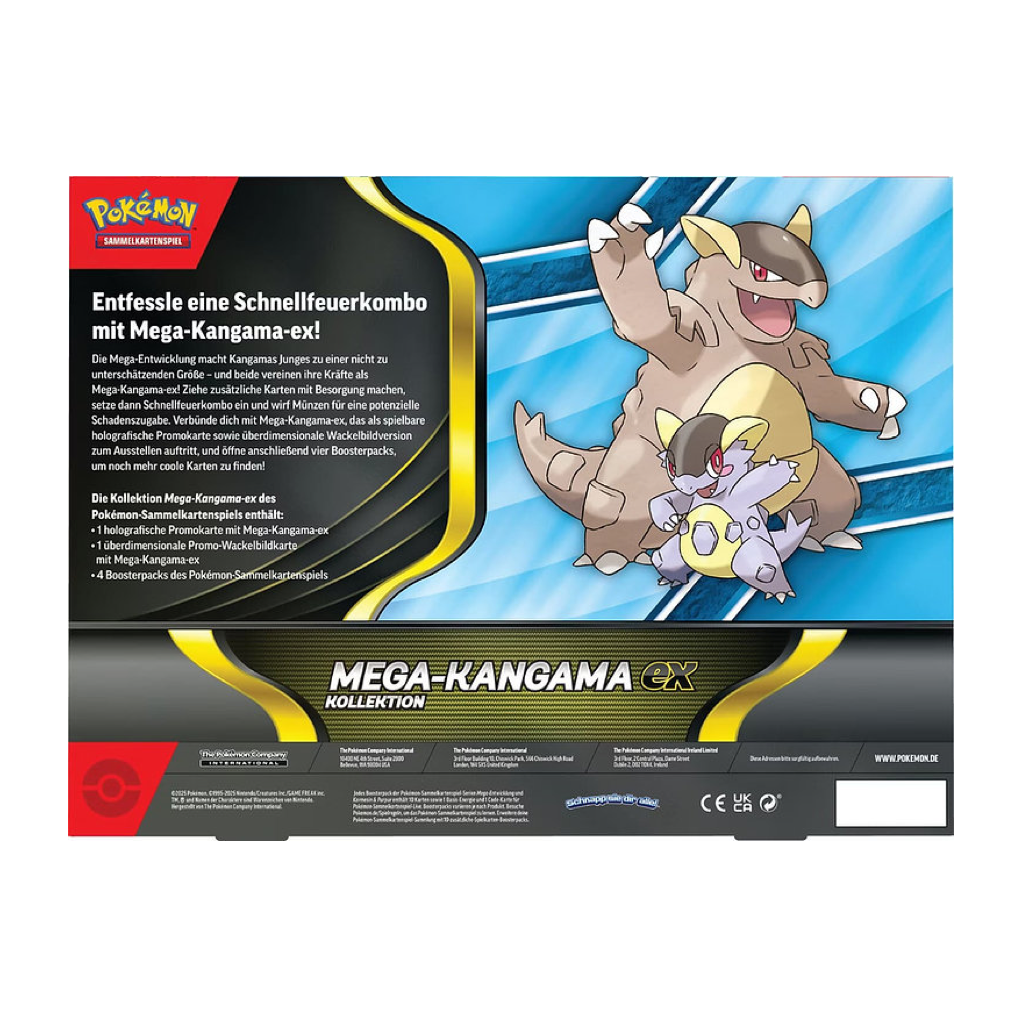 Pokemon Mega Kangama ex Kollektion Deutsch