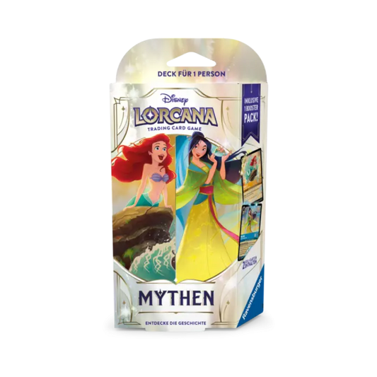Disney Lorcana - Mythen - 2 verschiedene Starter Decks Deutsch
