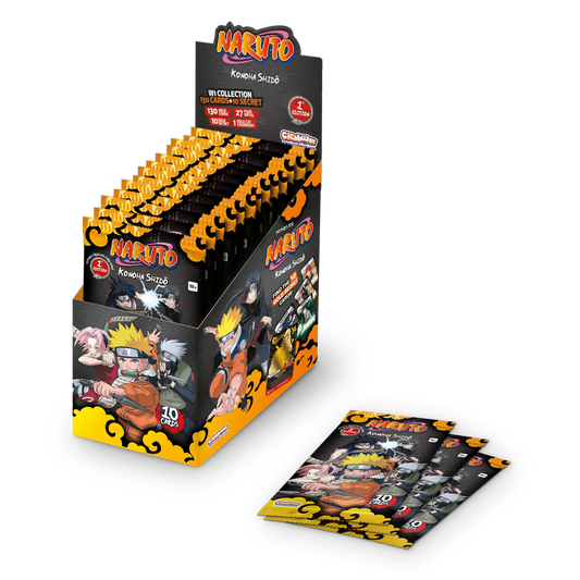 Mythos TCG: Naruto Set One Booster Display (24 Packs) 1st Edition Englisch