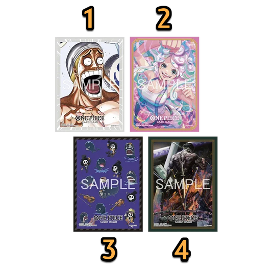 One Piece Card Game - Official Sleeves Vol. 14 / 4 verschiedene Motive