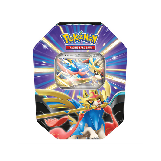 Pokemon Tin-Box Schlagfertige Legenden: Zacian ex Deutsch