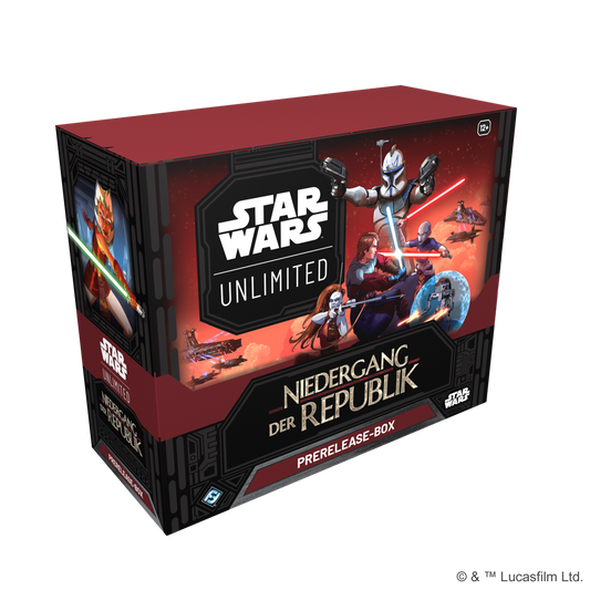 FFG - Star Wars: Unlimited - Niedergang der Republik Prerelease Box Deutsch