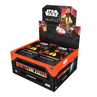 FFG - Star Wars: Unlimited - Gesetzlose Zeiten Booster Display (24 Booster) - Deutsch