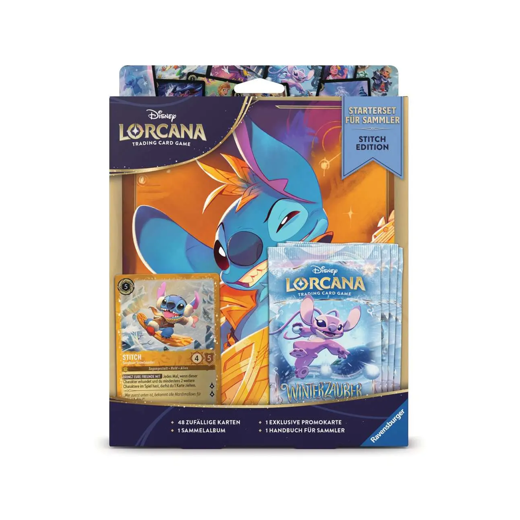 Disney Lorcana - Starterset Für Sammler - Stitch Edition Deutsch