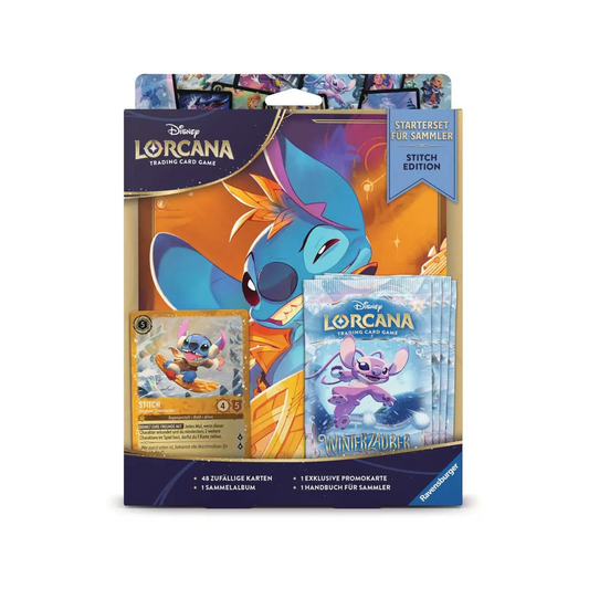 Disney Lorcana - Starterset Für Sammler - Stitch Edition Deutsch