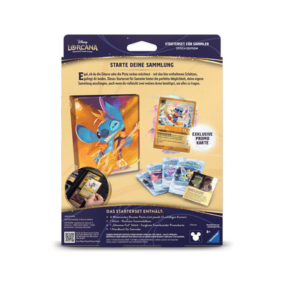 Disney Lorcana - Starterset Für Sammler - Stitch Edition Deutsch