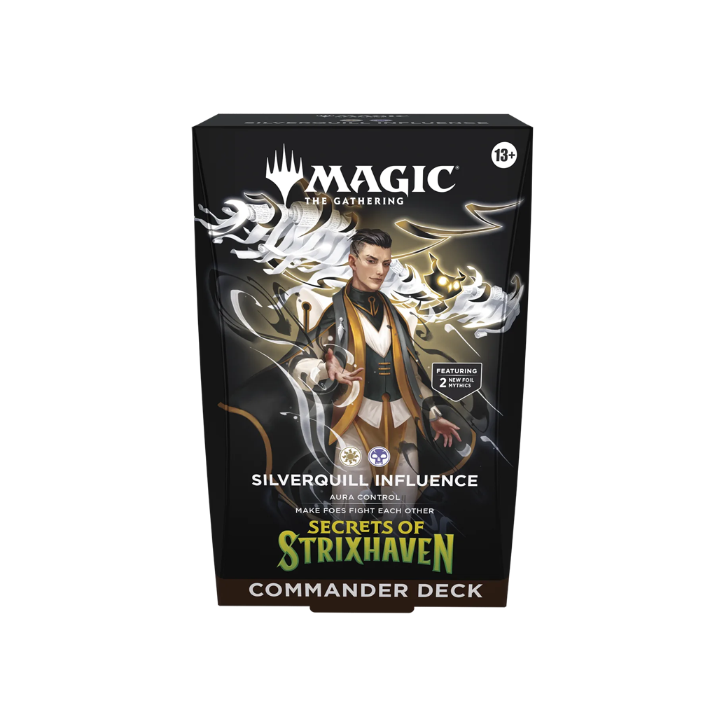 MTG - Magic the Gathering - Secrets of Strixhaven Commander Deck (5 Varianten) Englisch