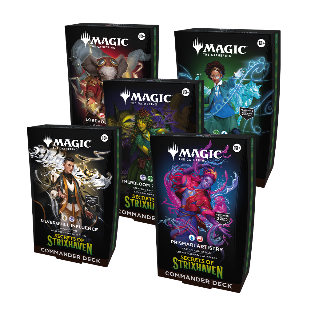MTG - Magic the Gathering - Secrets of Strixhaven Commander Deck (5 Varianten) Englisch