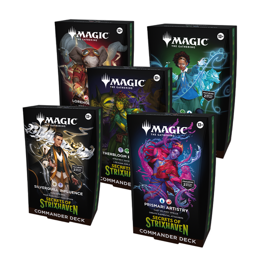 MTG - Magic the Gathering - Secrets of Strixhaven Commander Deck (5 Varianten) Englisch