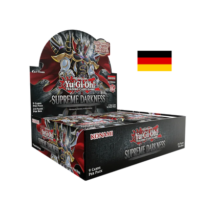 Yu-Gi-Oh! Supreme Darkness Booster Display (24 Packs) Erste Auflage Deutsch