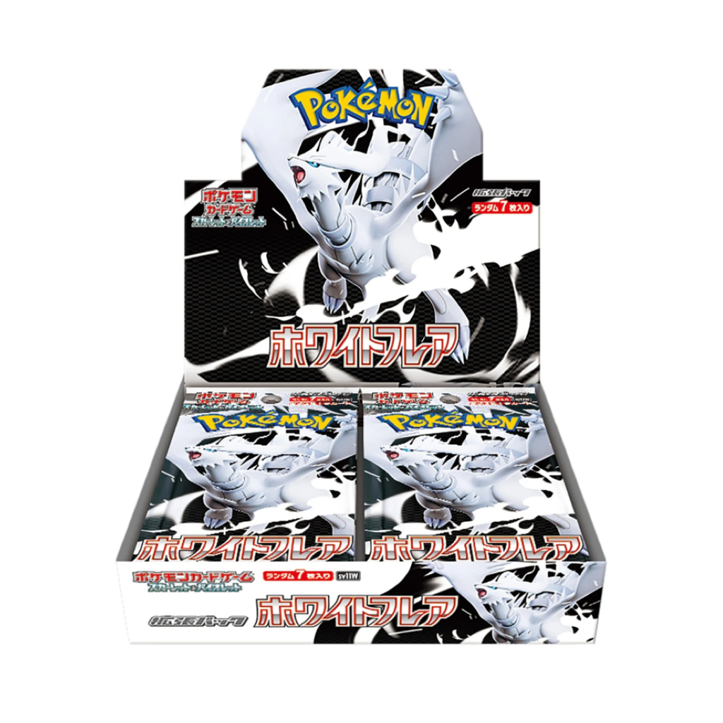 Pokemon White Flare sv11W Display Japanisch
