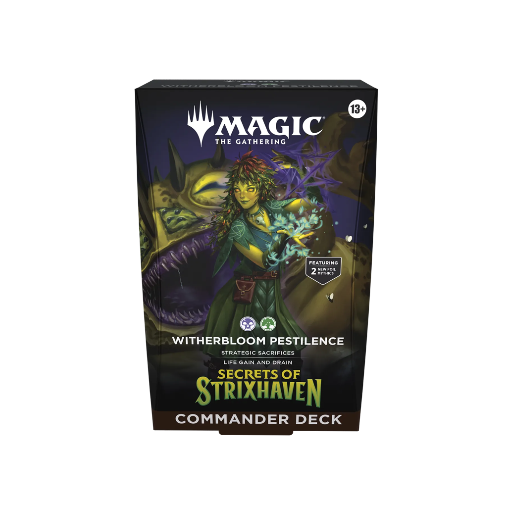 MTG - Magic the Gathering - Secrets of Strixhaven Commander Deck (5 Varianten) Englisch