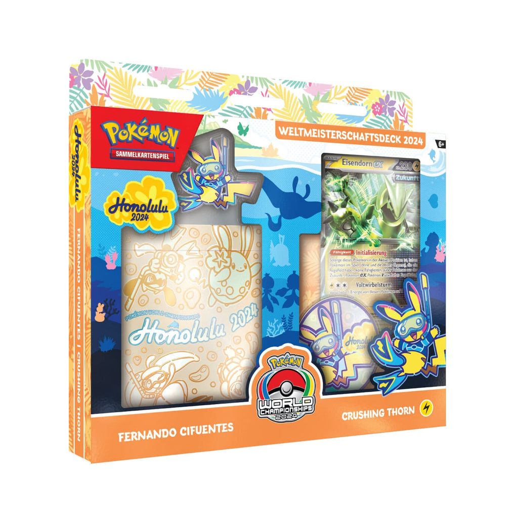 Pokemon World Championship Deck 2024 / 4 verschiedene Varianten Englisch