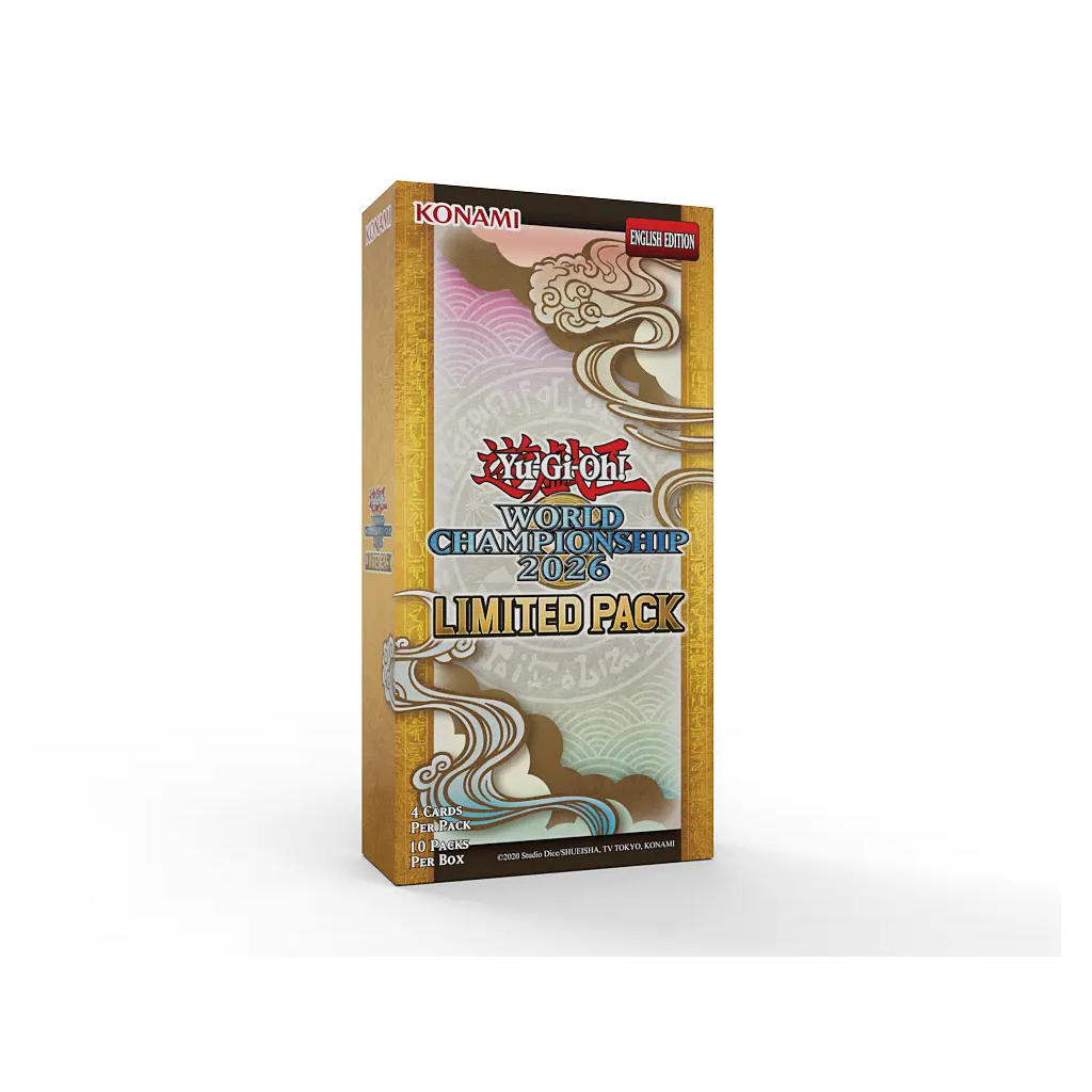 Yu-Gi-Oh! - Limited Pack World Championship 2026 Display (10 Packs) Englisch