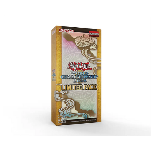 Yu-Gi-Oh! - Limited Pack World Championship 2026 Display (10 Packs) Englisch