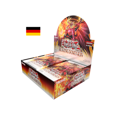 Yu-Gi-Oh! Blazing Dominion Booster Display (24 Packs) Erste Auflage Deutsch