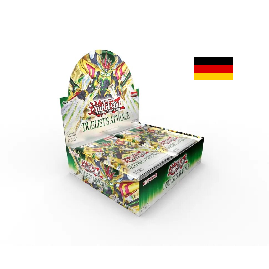 Yu-Gi-Oh! Duelist's Advance Booster Display (24 Packs) Erste Auflage Deutsch