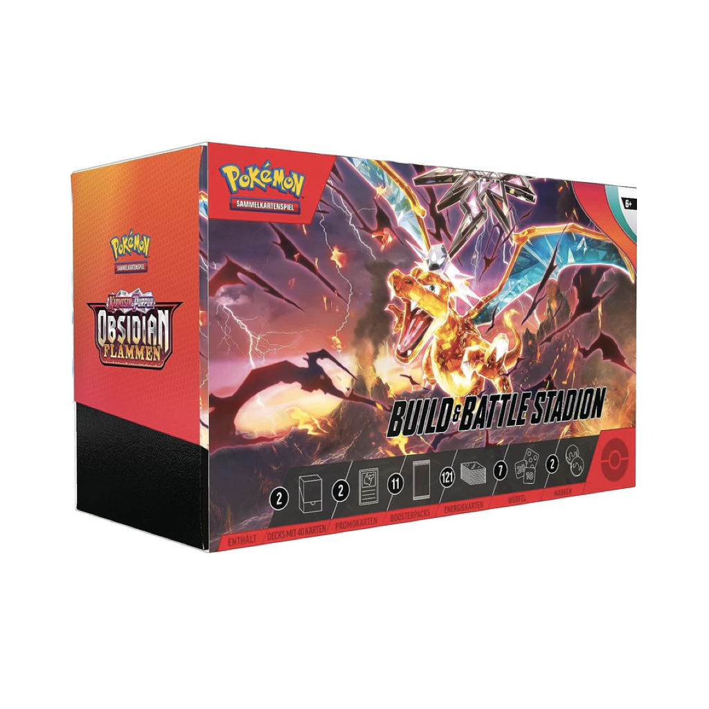 Pokemon Obsidian Flammen Build & Battle Stadium Deutsch