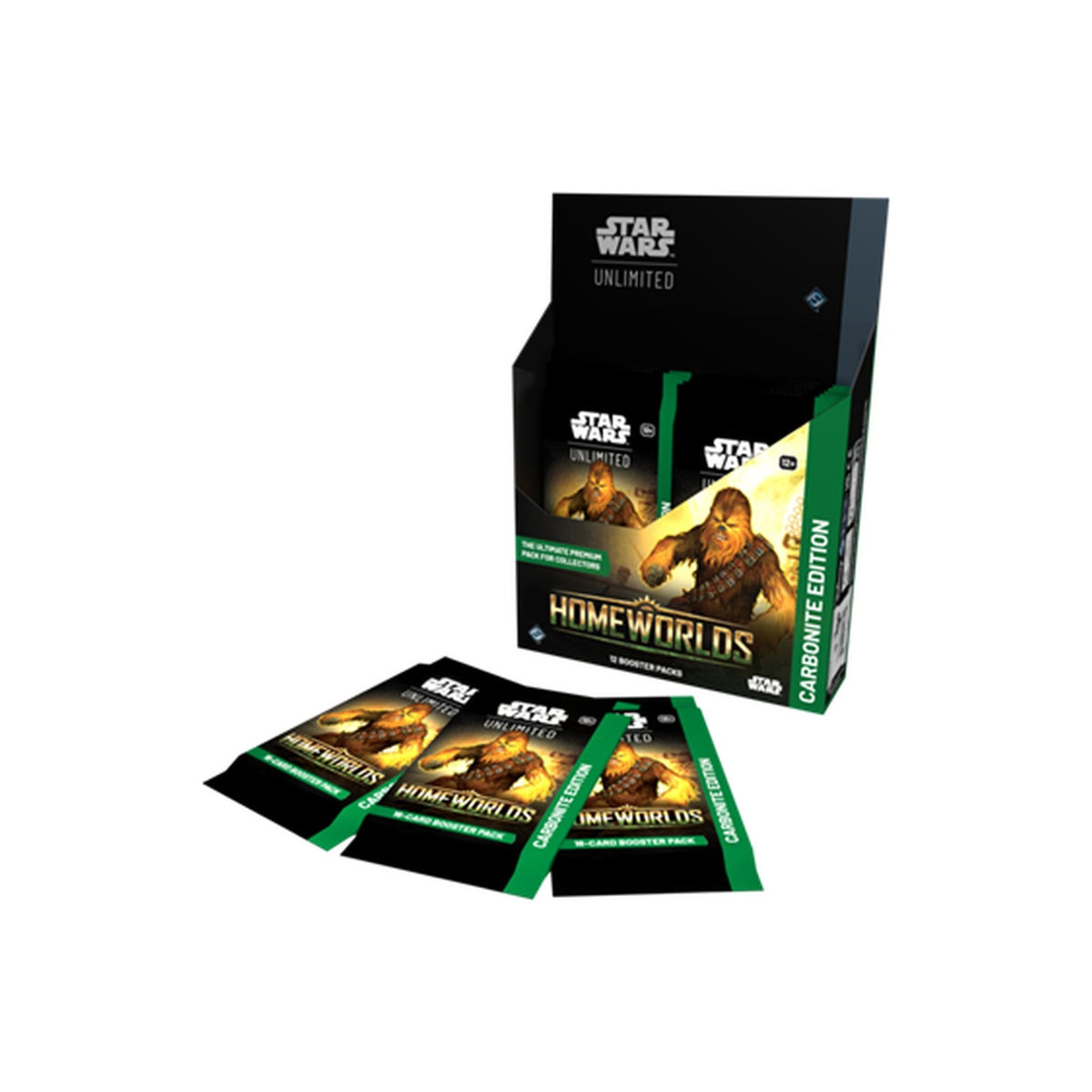 Star Wars: Unlimited - Homeworlds Carbonite Booster Display (12 Booster) Englisch - ab 09.10.2026
