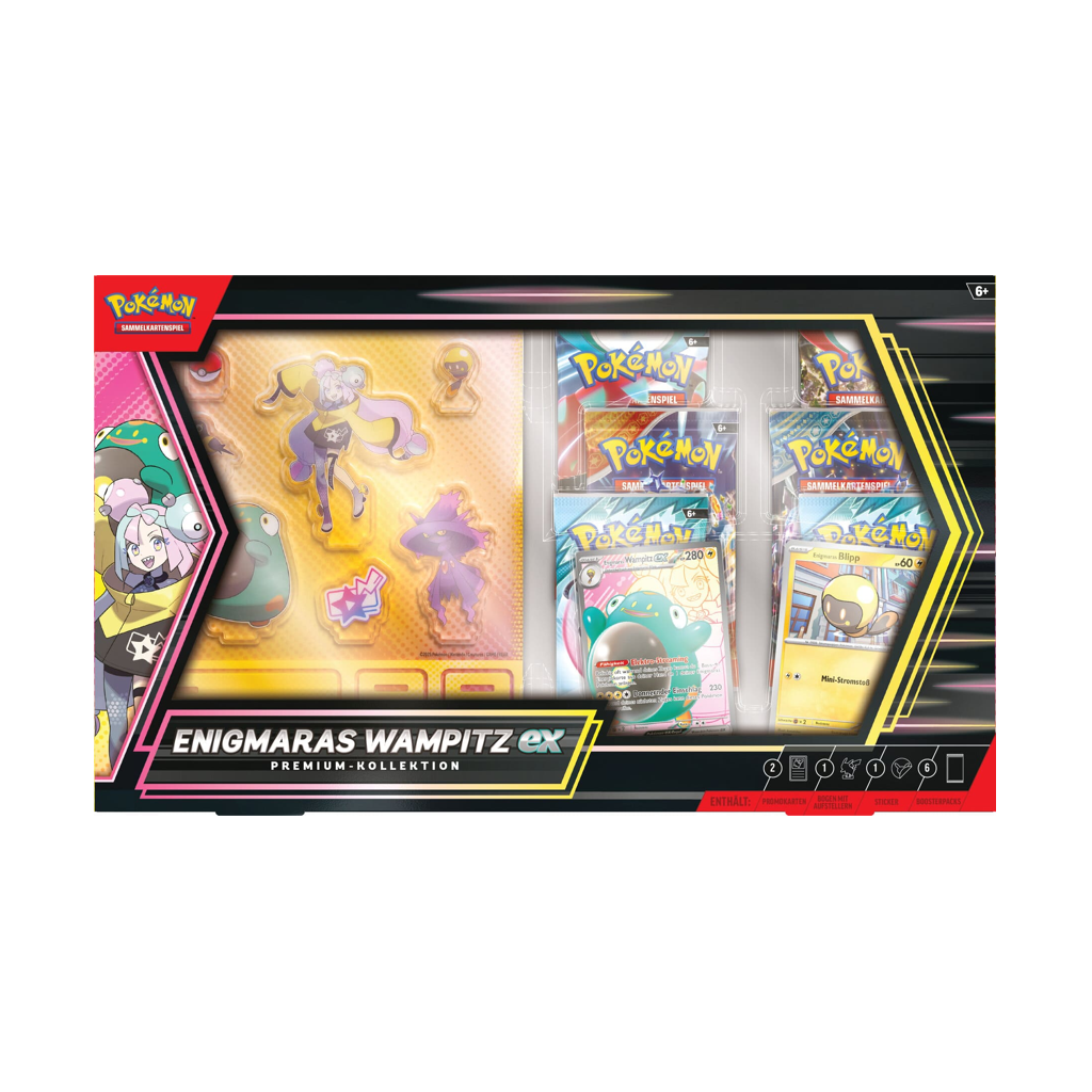 Pokemon Enigmaras Wampitz ex Premium Kollektion Deutsch