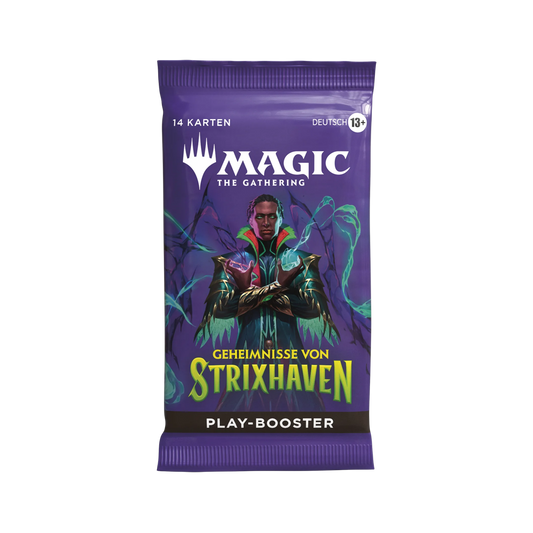 MTG - Magic the Gathering - Geheimnisse von Strixhaven Play Booster (1 Pack) Deutsch