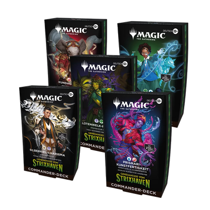 MTG - Magic the Gathering - Geiheimnisse von Strixhaven Commander Deck (5 Varianten) Deutsch