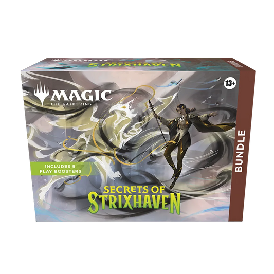 MTG - Magic the Gathering - Secrets of Strixhaven Bundle (9 Packs) Englisch