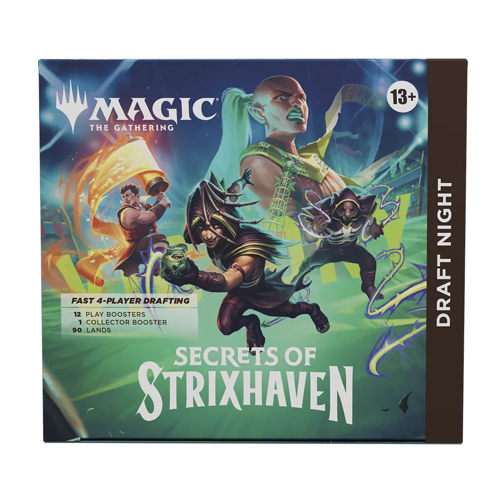 MTG - Magic the Gathering - Secrets of Strixhaven Draft Night (12+1 Packs) Englisch