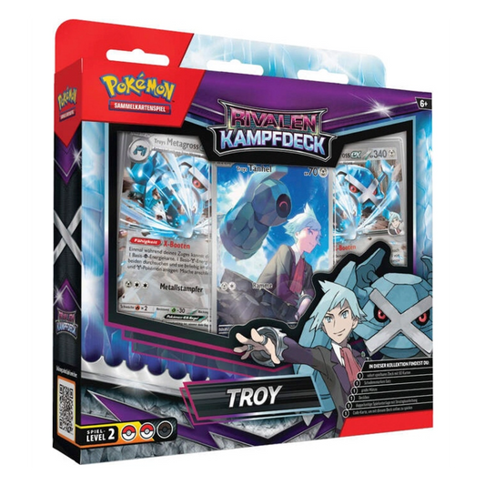 Pokemon Troy's Rivalen Kampfdeck Deutsch