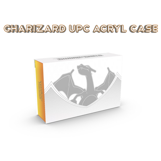 Acryl Schutz Case für Pokemon Charizard / Glurak UPC Englisch & Deutsch 2022 (magnetisch)