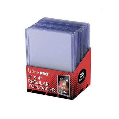 Ultra Pro Toploader - 3"x4" Clear Regular (25 Stück oder Anzahl frei wählbar)