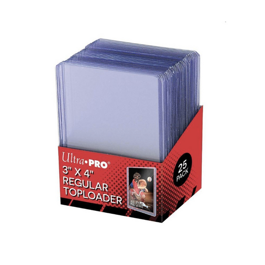 Ultra Pro Toploader - 3"x4" Clear Regular (25 Stück oder Anzahl frei wählbar)